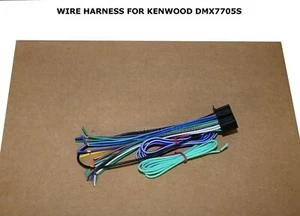 WIRE HARNESS FOR KENWOOD DMX7705S DMX-7705S 22 PIN FREE FAST SHIPPING - Picture 1 of 1