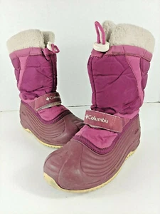 Columbia FlurryFly Snow Boots Girls 3 Winter Boot Ski Pink Flurry Fly EUR 34 UK2 - Picture 1 of 9