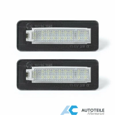 LED Kennzeichenbeleuchtung Kennzeichenleuchte Smart Fortwo 450 451 Coupe Cabrio - Bild 1 von 3