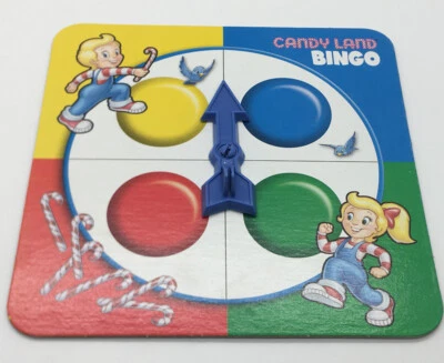 2002 CANDY LAND BINGO Game Replacement Pieces Parts SPINNER ONLY - Image 1 of 4