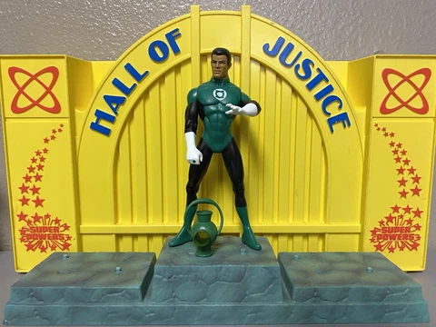 DC Direct Green Lantern JOHN STEWART Action Figure w/ Power Battery Cover