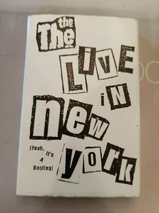 The The - LIVE IN NEW YORK (YEAH, IT'S A BOOTLEG)  Cassette Tape RARE 1993 promo - Picture 1 of 5