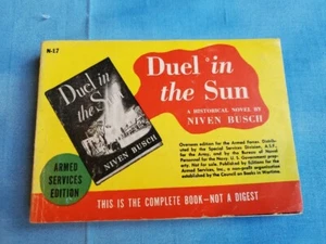 ARMED SERVICE EDITION #N-17 Duel in the Sun Niven Busch - Imagen 1 de 3