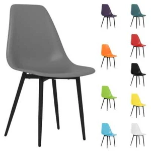 2/4/6er Set Esszimmerstühle PP Küchenstuhl Metall Stuhl Beine Modern Matt Design - Bild 1 von 53