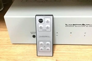 LUXMAN AS-50R Speaker Terminal Type Audio 3 channel Selector 100-240VA USED - Picture 1 of 8