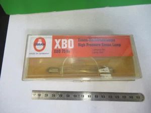 OSRAM XBO 75 MIT 2 HOCHDRUCKLAMPEN MIKROSKOP TEIL WIE ABGEBILDET G8-A-53BC - Bild 1 von 6