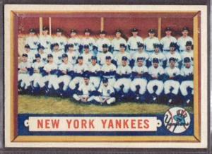 1957 Topps Set-Break # 97 Yankees Team como nuevo *Jaysace* - Imagen 1 de 2