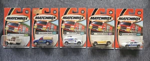 5 MATCHBOX HIGHWAY HEROES 51, 52, 53, 58, 96 DIECAST 1:64 2000 MATTEL NEW #1 - Picture 1 of 12