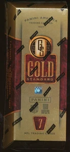 2018 PANINI GOLD STANDARD SEALED HOBBY FOOTBALL BOX 1 PACK, 7 CARDS - Picture 1 of 2