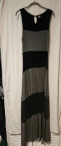 Bobeau Black And Gray Sundress - Picture 1 of 2