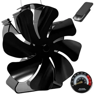 Ventilador de Estufa de Leña Ventiladores de Chimenea Alimentados por Calor, Termo Activado por Calor No Eléctrico... - Imagen 1 de 8