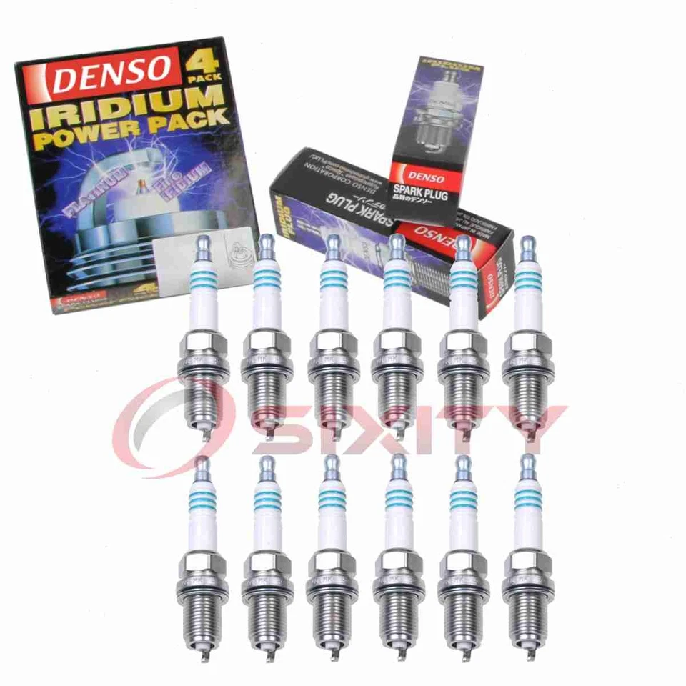 12 bujías de alimentación Denso Iridium para Mercedes-Benz SL600 1994-1995 6,0 L dd Foto 1 de 4