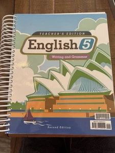 BJU Press English 5 Teacher’s Edition, Writing And Grammar, CD-ROM, Homeschool - Picture 1 of 11