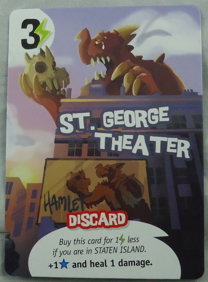 Tarjeta promocional King of New York St. George Theater de Iello Foto 1 de 1