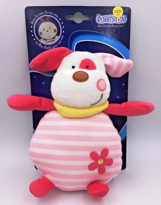 JEMINI Hund Kuscheltier mit Leuchteffekt Baby Plüschtier Luminou Geschenk Geburt NEU ♥