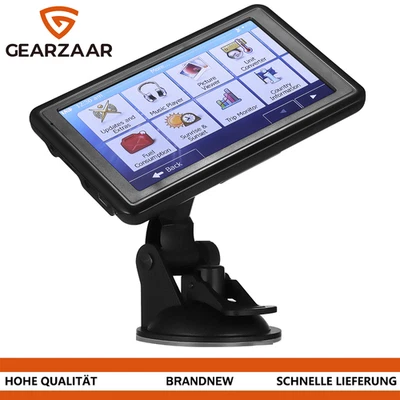 GPS Navigationsgerät für Auto LKW PKW 5 Zoll GPS Navigation 2D 3D Karten 8GB AF - Bild 1 von 4