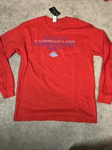 NEW Rochester Americans Amerks AHL Hockey T-Shirt Large Long Sleeve Red NWT - Picture 1 of 11