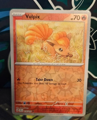 Vulpix 016/191 Sv08: Surging Sparks Reverse Holo - Image 1 of 2
