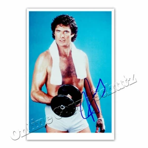 David Hasselhoff aus Baywatch & Knight Rider ° Autogrammfoto   - Bild 1 von 1