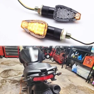 LED Motorcycle Turn Signals Indicator Blinker Light Amber For Triumph Sprint ST - Bild 1 von 12