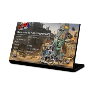 Display Plaque for LEGO 70840, MP065 - Picture 1 of 3