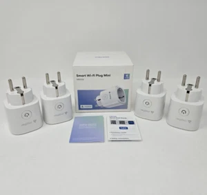 4x Meross Matter Smart Steckdose mit Stromverbrauch, WLAN Steckdosen - Bild 1 von 1