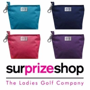 New Surprizeshop Women's Golf Brooch Bag Pink, Aqua Purple or Navy Blue - Picture 1 of 2