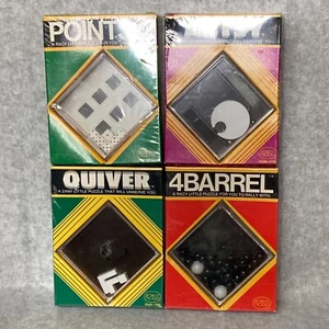 NEU! Menge 4 Vintage Reiss Handheld Puzzle Spiele versiegelt - Bild 1 von 10