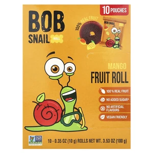 Fruit Roll, Mango, 10 Pouches, 0.35 oz (10 g) Each - Picture 1 of 3