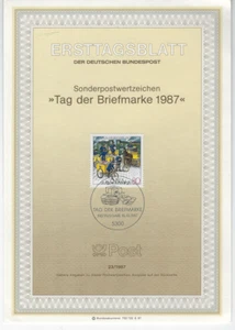 1987 BRD ETB 23 Tag der Briefmarke - Picture 1 of 1