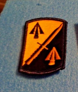 U.S. ARMY PATCH,SSI,  158TH INFANTRY BRIGADE, FULL COLOR - Picture 1 of 1