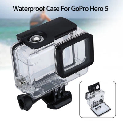 For GoPro Hero 5 6 7 Housing Case Waterproof Diving Protective Cover Underwater - Image 1 of 4