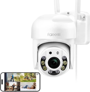 2K Wifi Security Camera for Home with Cell Phone App Control, Color Night Vision - Picture 1 of 6