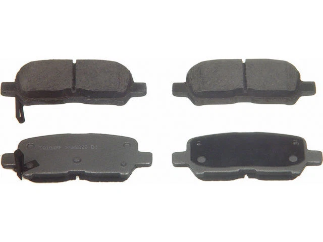 Juego de pastillas de freno traseras para Pontiac Grand Prix 2004-2008 3,8 L V6 2007 2005 MX438BT Foto 1 de 1