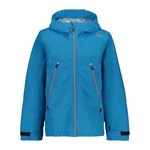 CMP boys outdoor jacket coat boy jacket fix hood blue waterproof breathable - Picture 1 of 1