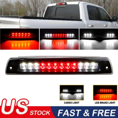 Terceira lâmpada de freio LED para 94-01 Dodge Ram 1500 2500 3500 preta fumaça - Imagem 1 de 4