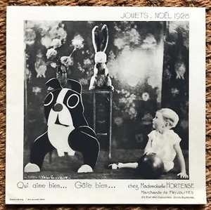 LAURE ALBIN GUILLOT - JOUETS 1928 -MADEMOISELLE HORTENSE MARCHANDE DE FRIVOLITES - Picture 1 of 1