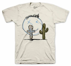 Shirt To Match Jordan 1 Travis Scott Fragment Schuhe - ST Cactus T-Shirt - Bild 1 von 2