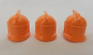 Lot of 3 Lego Star Wars Bomb Squad Helmet MISPRINT Unprinted Error VERY RARE - Picture 1 of 4