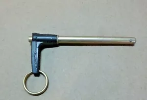 5/16" X 4" GRIP LENGTH AVIBANK BALL LOCK QUICK RELEASE PIN (L HDL) USA - Picture 1 of 2
