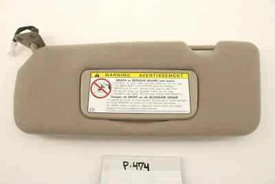 Nuevo parasol LH genuino OEM Lexus ES300 1998-2001 marfil tostado iluminado Homelink Foto 1 de 3