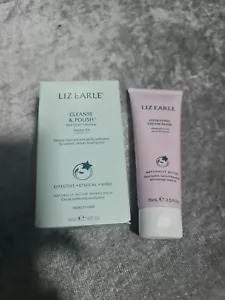 Liz Earle Cleanse And Polish Relaxing Hot Cloth Cleanser 50ml And Cream Mask X2 - Picture 1 of 8