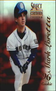 1996 (BREWERS) Select Certified Mirror Red #121 Mark Loretta