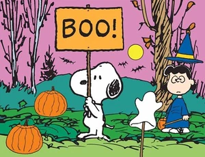 RoseArt Peanuts Halloween - Boo! 100 Piece Jigsaw Puzzle - Picture 1 of 2