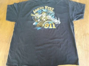 Cowboy Up T-Shirt Size XL Double Stitch Short Sleeve - Picture 1 of 7
