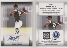 2017 Leaf Perfect Game National Showcase Black /50 Mason Pelio #BA-MP3 Auto