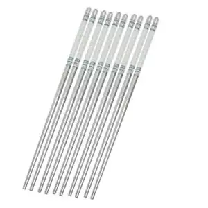 Unique Bargains Flower Pattern Silver Tone Stainless Steel Kitchen - Picture 1 of 5