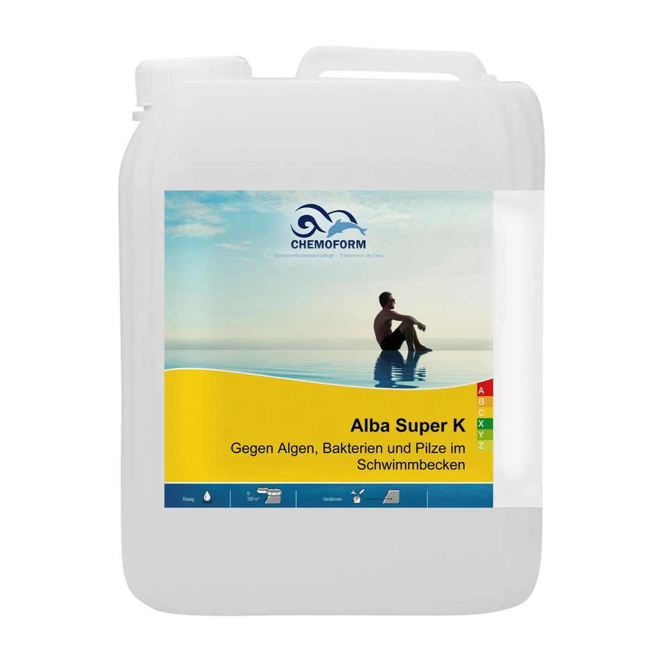 5 Liter Chemoform Alba Super K Algenex Algenverhütung Anti Algenmittel