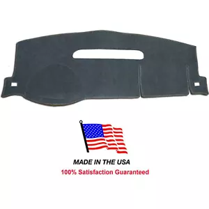 Gray Carpet Dash Mat Cover Compatible w/ 2008-2013 GMC Sierra 1500 (1 Glove Box) - Picture 1 of 12