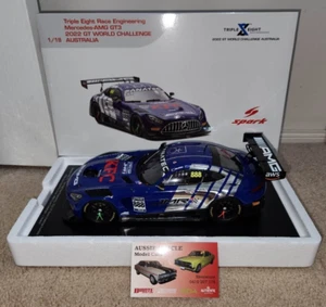 1:18 Spark MERCEDES-AMG GT3 #888 GISBERGEN IBRAHIM 2022 PHILLIP ISLAND CHALLENGE - Picture 1 of 6